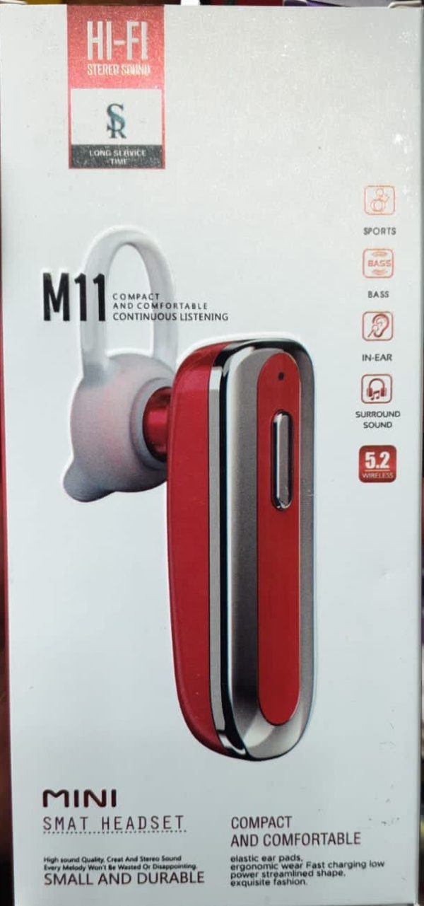 "M11 TWS 5.1 Hi-Fi Bluetooth Earbuds"