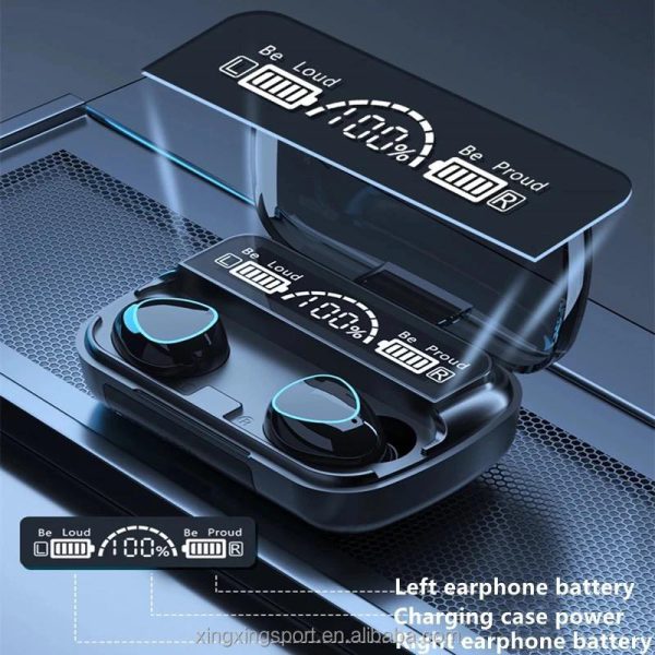 M10 Wireless Bluetooth Noise-Canceling Earbuds